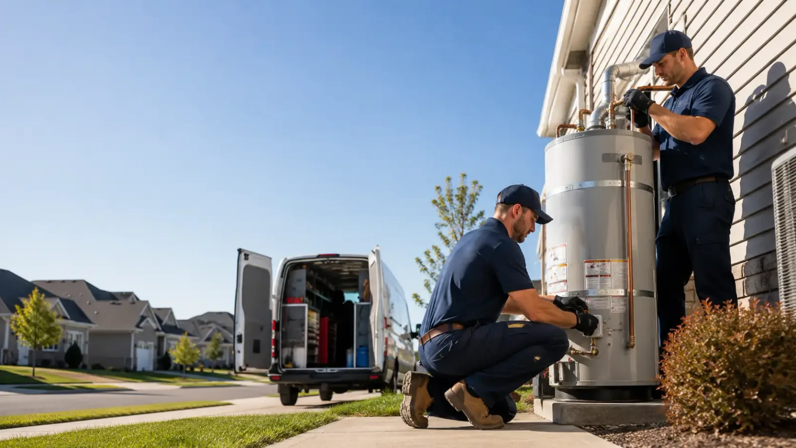 New Construction Water Heater Installation in Gurabo, PR